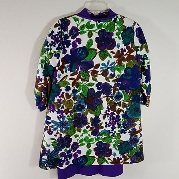 Vintage Jan Sue Of California Women Dress & Jacket Size 4 - Picture 10 of 16